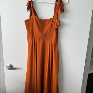 Forever 21 Burnt Orange Dress